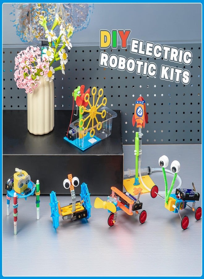Yutin STEM Robotics Kits for Kids Age 8-12 8-10, Science Kits for Kids 8-12, STEM Toys for Boys Age 8 9 10 12 13 14 Girls Boys Birthday Gifts, Robot Building Crafts 8-12 Engineering Motor Set - Image 5